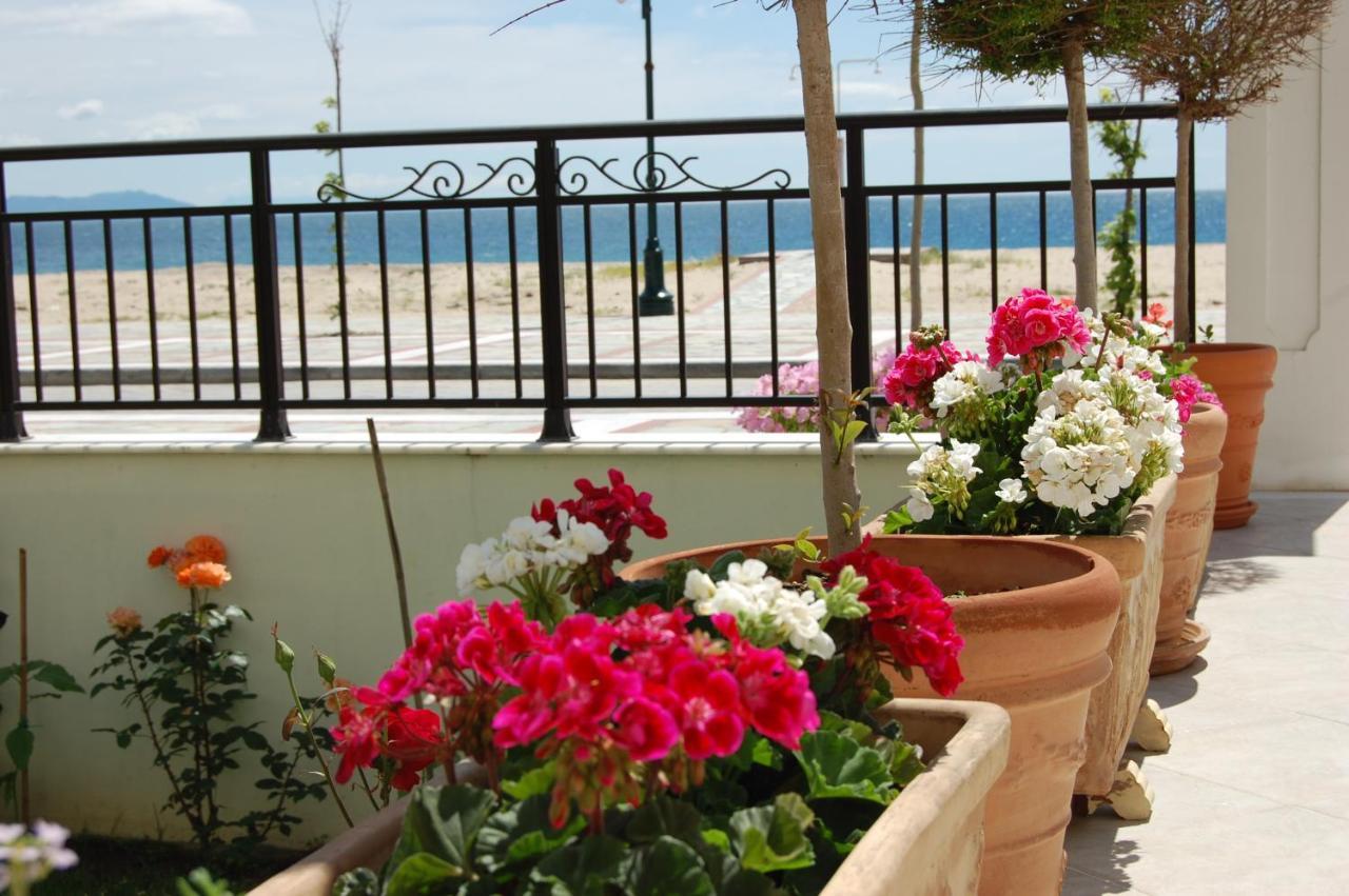 Makedos Sea View Apartment Nea Vrasna Ngoại thất bức ảnh