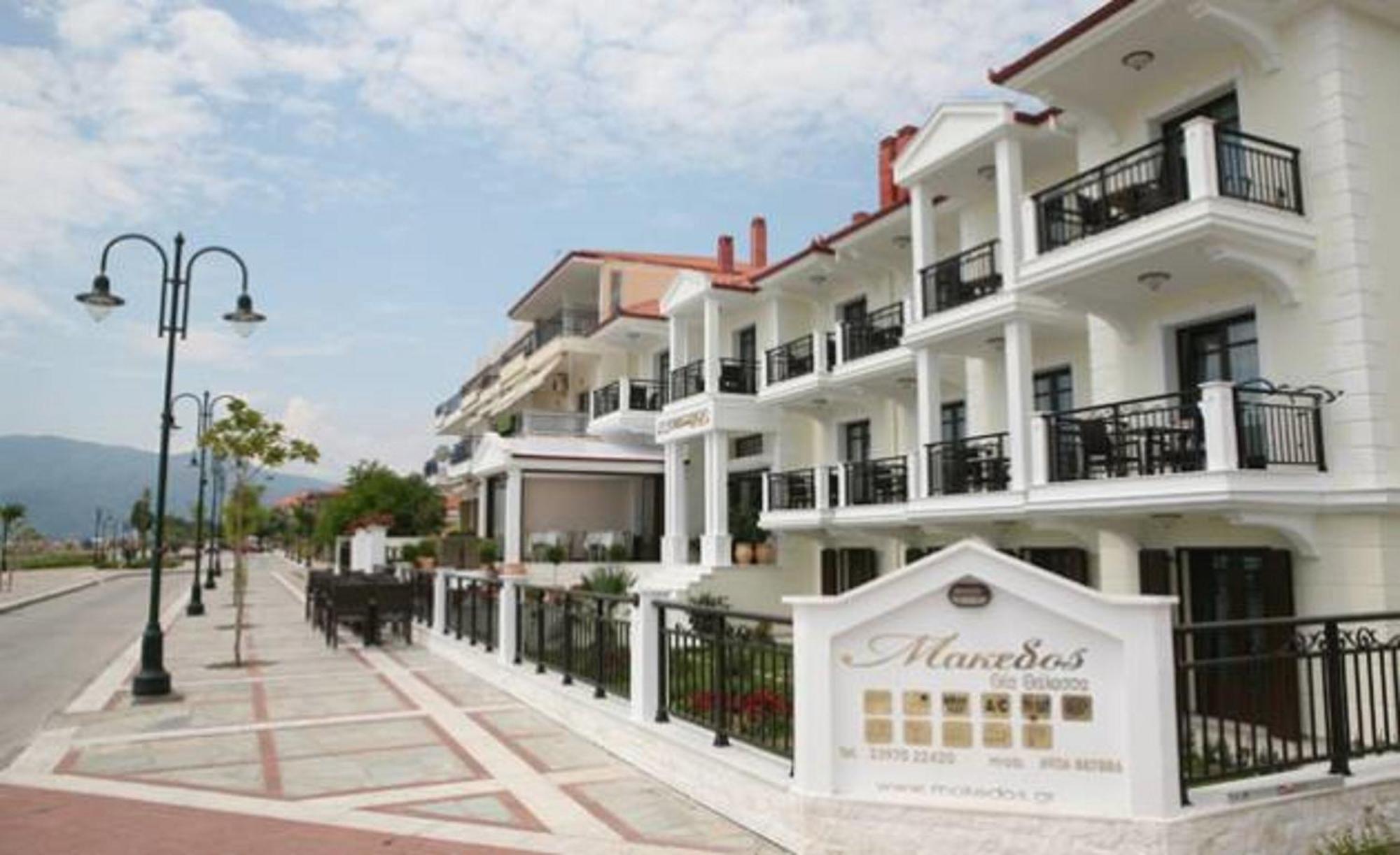 Makedos Sea View Apartment Nea Vrasna Ngoại thất bức ảnh